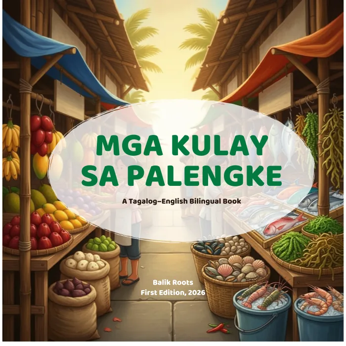 Mga Kulay sa Palengke — book cover